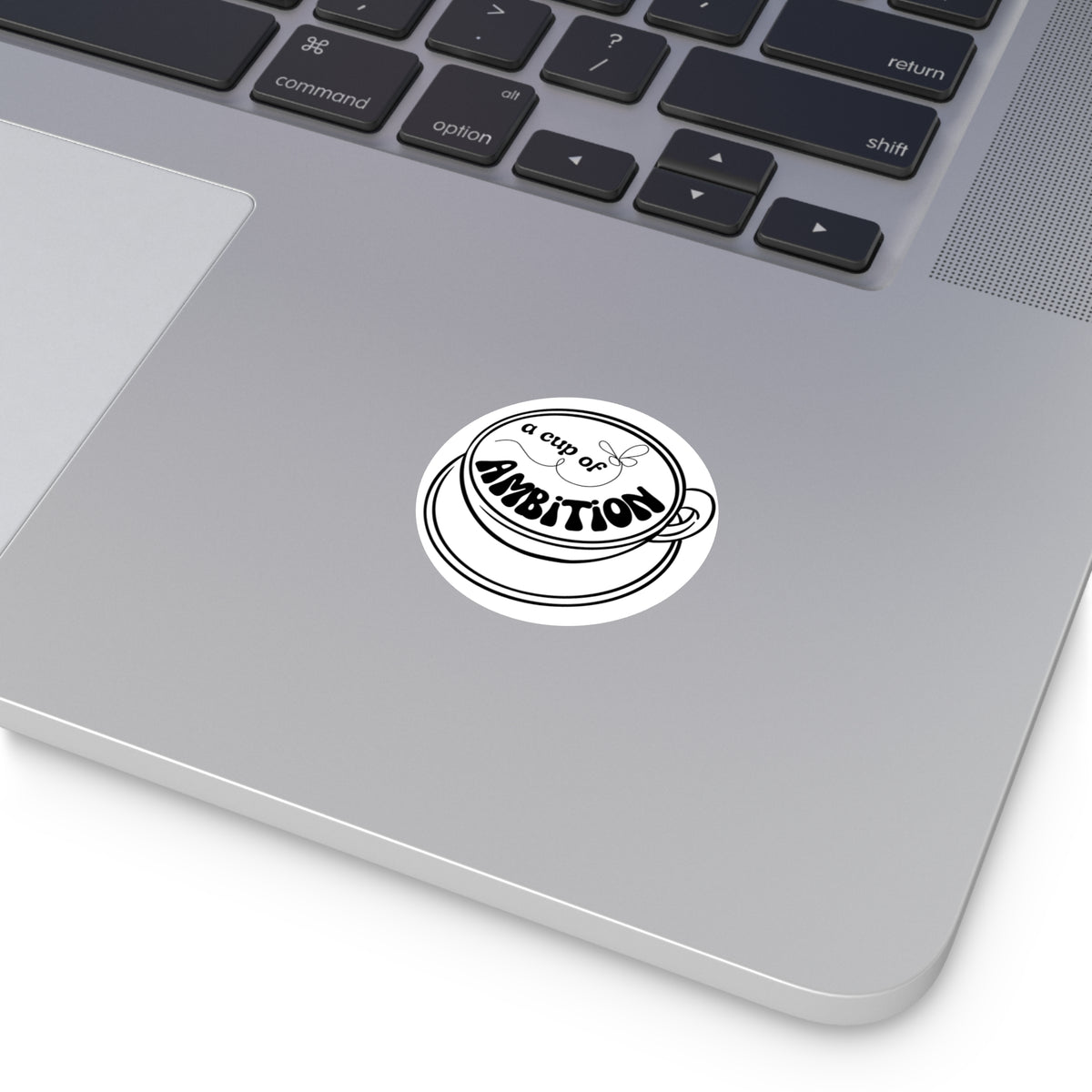 Dolly 9 to 5 Cup of Ambition Motivational Sticker Decal