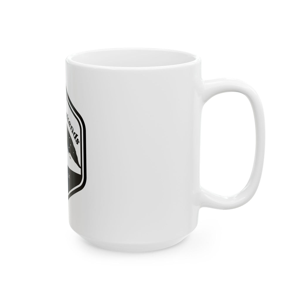 Rolling Weekends Mug — "Log Off, Roll Out" Ceramic Coffee Cup (11oz/15oz)