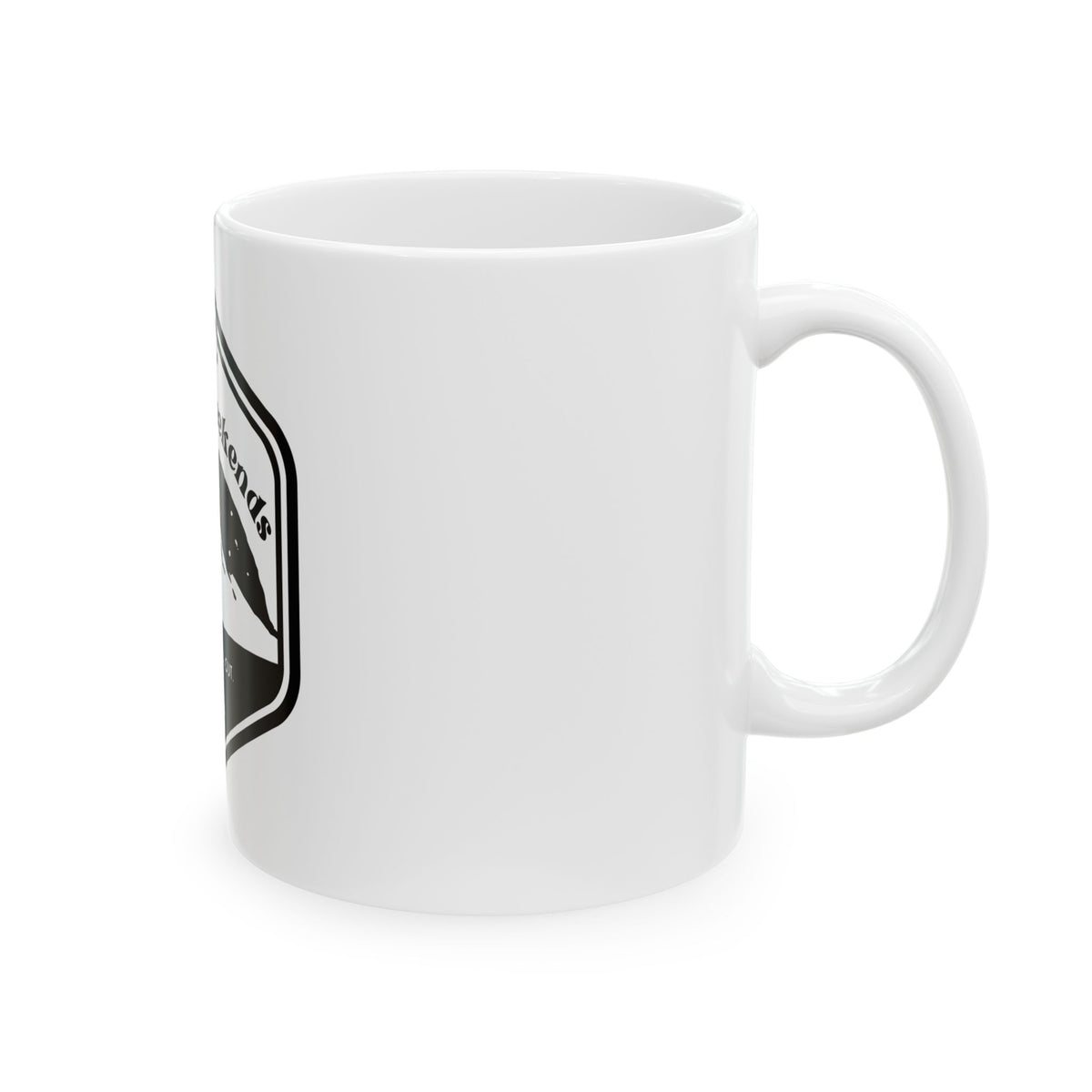 Rolling Weekends Mug — "Log Off, Roll Out" Ceramic Coffee Cup (11oz/15oz)