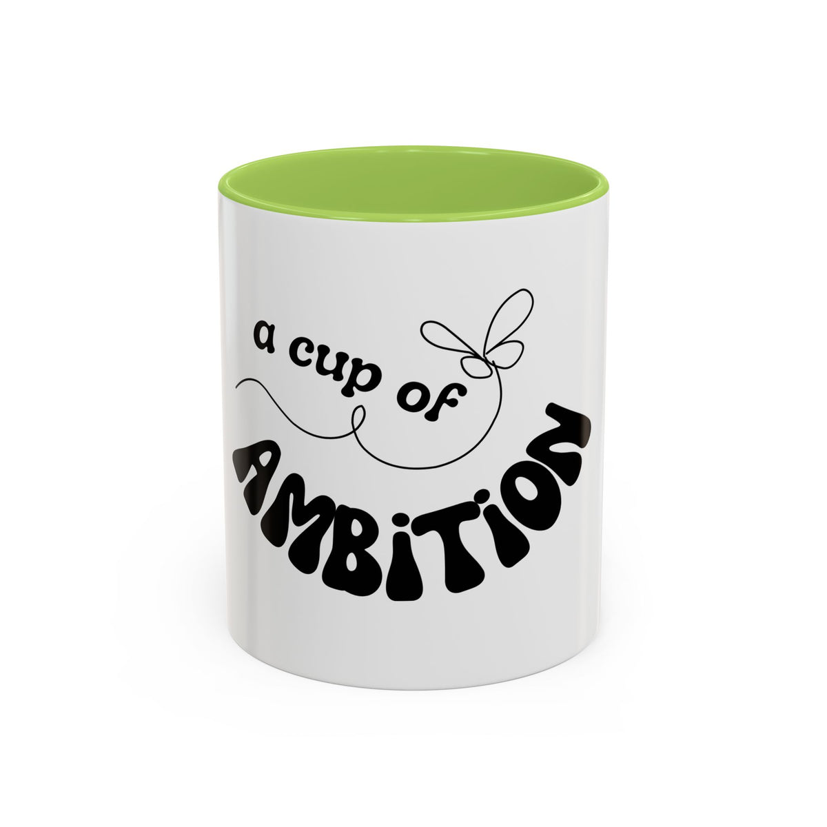 Dolly 9 to 5 A Cup of Ambition Coffee Mug — Motivational Accent Mug (11/15oz)