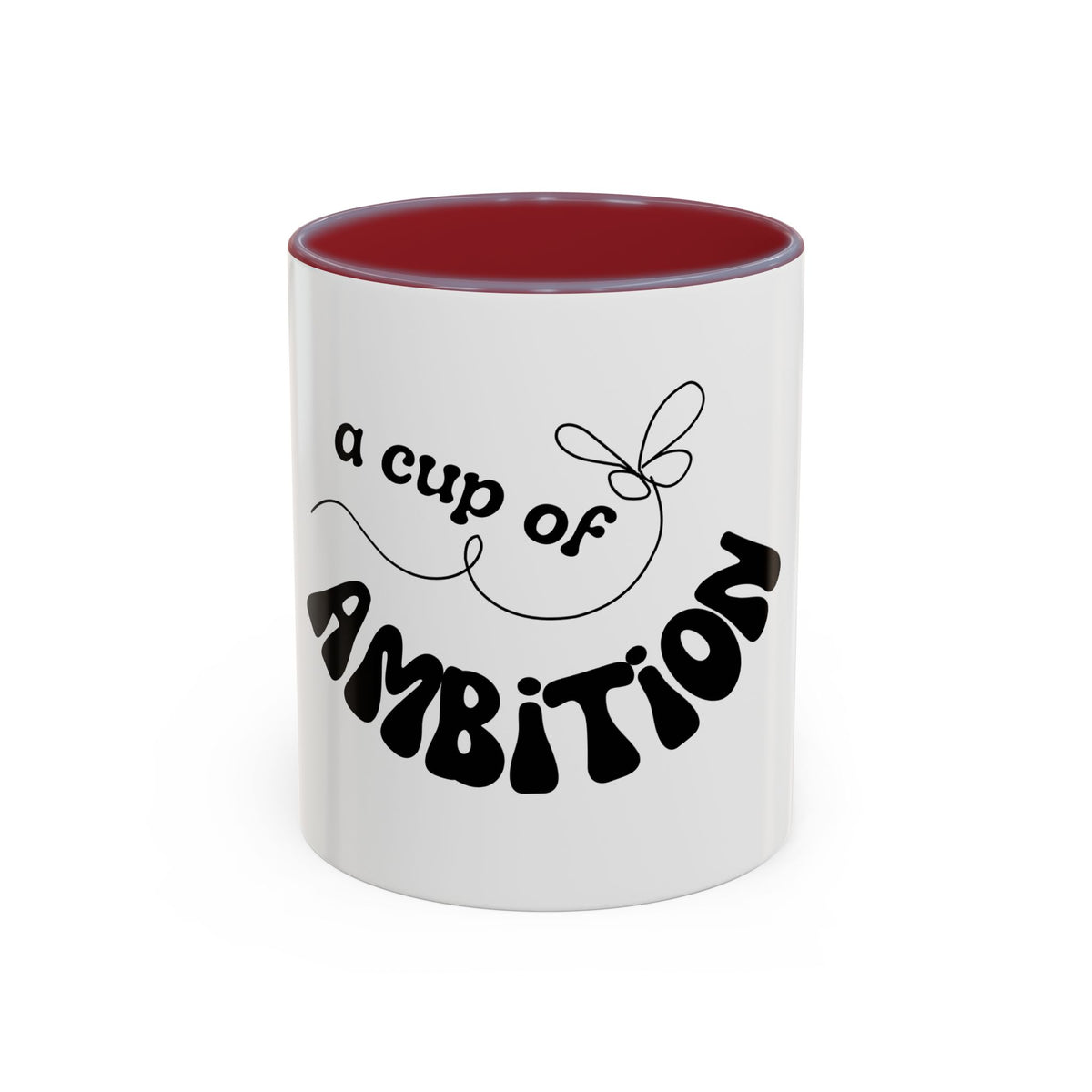Dolly 9 to 5 A Cup of Ambition Coffee Mug — Motivational Accent Mug (11/15oz)