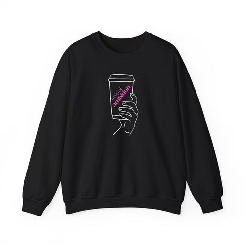 9 to 5, Dolly-Inspired "Cup of Ambition" Coffee Crewneck Sweatshirt