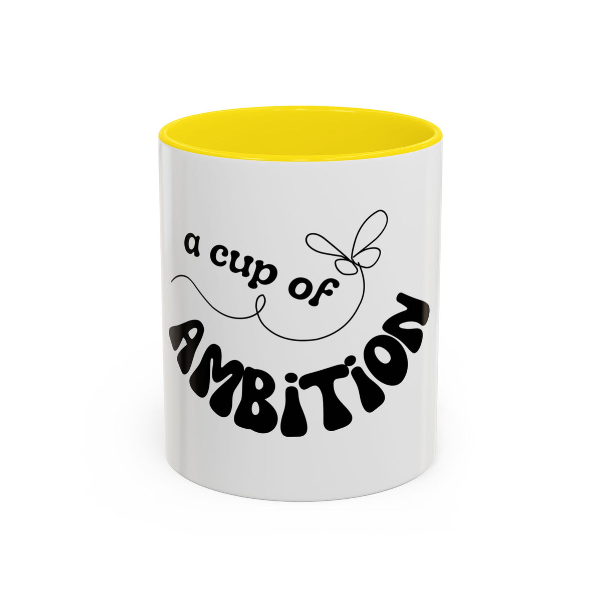 Dolly 9 to 5 A Cup of Ambition Coffee Mug — Motivational Accent Mug (11/15oz)