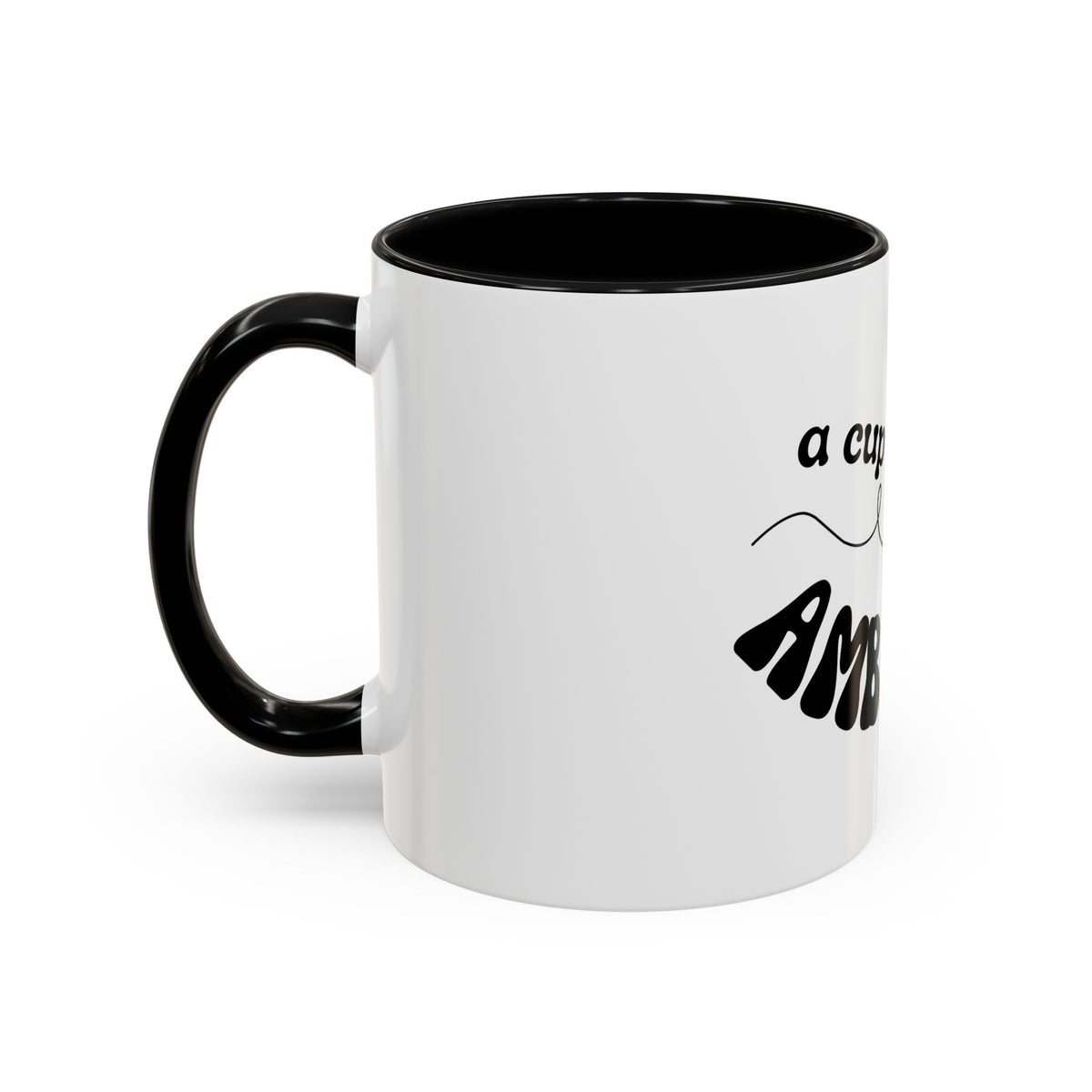 Dolly 9 to 5 A Cup of Ambition Coffee Mug — Motivational Accent Mug (11/15oz)
