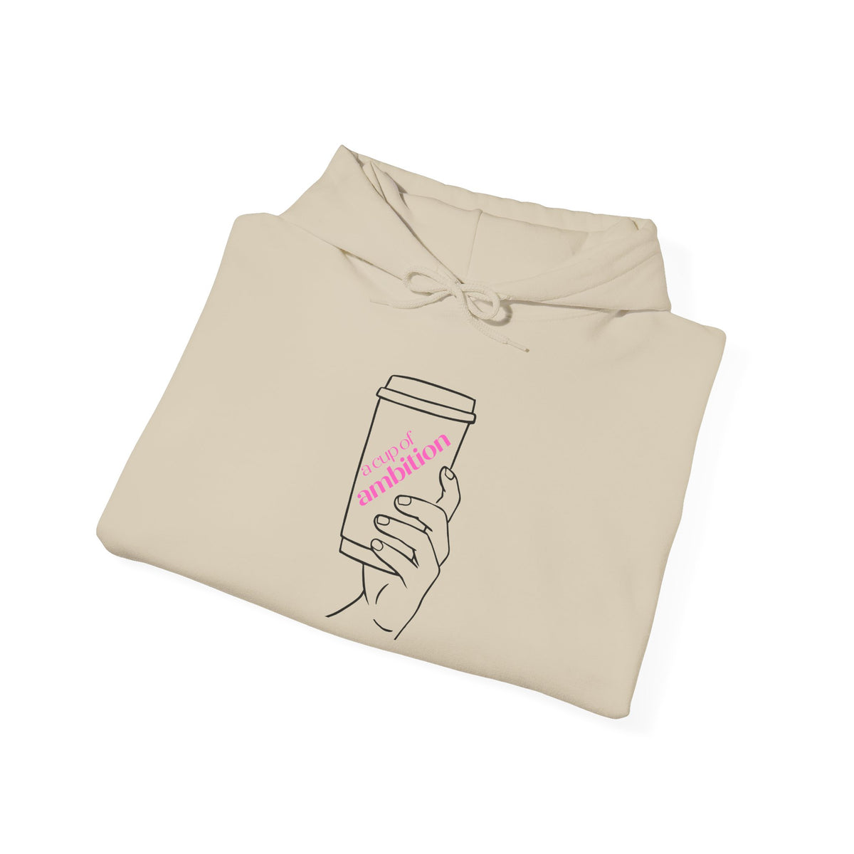 Hoodie 9 to 5 Dolly-Inspired Cup of Ambition Coffee Cup Sweatshirt