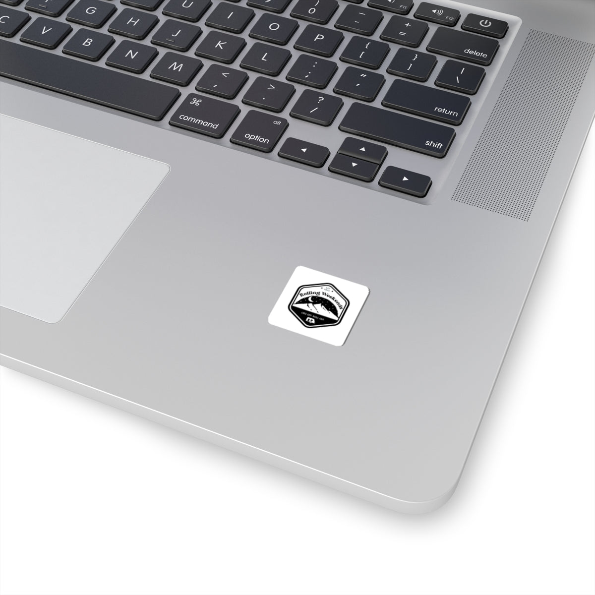 Rolling Weekends Logo Sticker